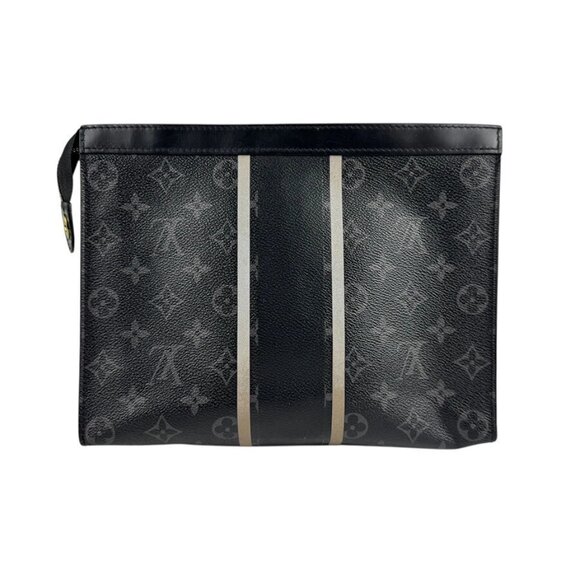 LOUIS VUITTON x Fragment Eclipse Pochette Voyage MM Clutch Bag - Picture 3 of 12